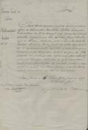 Circular A. João Pedro da Camara, Secretário Geral , ao Administrador do Concelho de Sintra, referente à resposta do pedido de esclarecimento relativo à relação do concelho do ano de 1858.