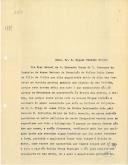 Carta do abade geral do Mosteiro da Penha Longa a Miguel Pereira Forjaz para que seja passado um passaporte ao frei Manuel de S. Bernardo do Mosteiro de Nossa Senhora da Conceição de Valbem, termo da vila de Óbidos, para fugir aos invasores franceses com destino à Baia. 