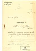 Construção de um barracão no Penedo em nome de António da Cruz Rato, com o Processo OB nº 359/1923, com a licença de construção nº 411 de 24/10/1923.