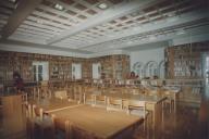 Sala de leitura da Biblioteca Municipal de Sintra no Palácio Valenças.