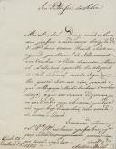 Carta de António Xavier Duque de Lafões dirigida a Pedro João da Silva relativa à venda do limão das suas Quintas de Sintra a cargo do feitor Manuel do Nascimento.