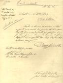 Ofício do Fiscal da 3ª Secção do Posto Fiscal do Concelho de Sintra, José Pedro de Campos, ao Administrador do Concelho de Sintra, enviando a parte que recebeu do guarda nº 1655, Manuel Rodrigues Cristóvão.