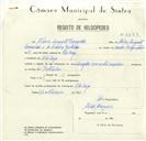 Registo de velocípede de marca Cruzador, com o nº 8623, em nome de Albino Augusto Fernandes, morador em A-da-Beja.