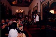 Concerto de Janis Vakarelis durante o Festival de Musica de Sintra, no Palácio Nacional de Sintra.