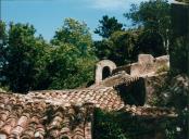 Telhados do Convento de Santa Cruz da Serra, vulgarmente conhecido por Convento dos Capuchos.
