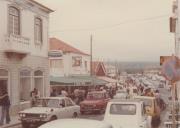 Vista parcial da Avenida Eugénio Levy na Praia das Maçãs.