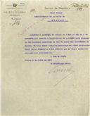 Ofício dirigido ao Administrador do Concelho de Sintra, proveniente do Secretário Geral do Governo Civil dos Distrito de Lisboa, referente ao pagamento das licenças relativas ao mês de Junho das Sociedades de recreio do Concelho.
