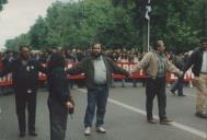 Comemorações do 25 de Abril na avenida Miguel Bombarda em Sintra.