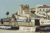 Programa de animação de praia, na Praia das Maçãs, organizado pelo Gabinete da juventude da Câmara Municipal de Sintra.