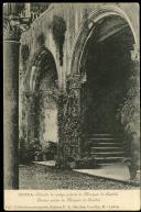 Cintra - Entrada do antigo Palácio do Marquez de Pombal