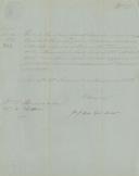 Circular dirigida  ao presidente da Câmara Municipal de Colares proveniente de Joaquim José Dias Lopes de Vasconcelos, secretário geral, comunicando a nomeação do ministro dos negócios do reino António Bernardo da <span class="hilite">Costa</span> Cabral.