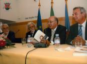 Lançamento do livro a "Escola do meu Mundo" da autoria de João Barreto, com a presença do Presidente da Câmara Municipal de Sintra, Fernando Seara, na sala Vergílio Ferreira, na Biblioteca Municipal de Sintra.