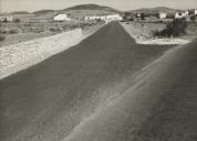 Estrada de Santa Eulália depois das obras de repavimentação.