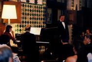 Concerto de piano com Peter Schreier / Adriano Jordão, no Palácio Nacional de Sintra, durante o Festival de Música de Sintra.