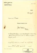 Ampliação de moradia, em nome de Júlio Ventura, com o Processo OB nº 467/1923, com a licença de construção nº 307 de 24/08/1923.