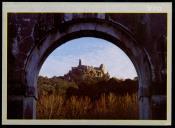 Sintra: Palácio da Pena (séc. XIX) visto do palácio de Seteais.