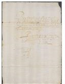 Requerimento de António da Cunha para sequestro de uma capela que lhe haviam legado.