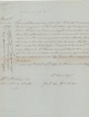 Circular do Secretário Geral da 3ª Repartição da Administração Central de Lisboa, Jorge Dias Lopes de [Vasconcelos], ao Administrador do Concelho de Sintra, referente ao envio do juramento à Carta Constitucional da Monarquia declarada lei fundamental do estado.