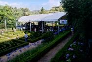 Público para assistir ao Concerto de Pedro Burmester / Pedro Ribeiro / António Saiote / Hugues Kesteman / Abel Pereira, na Quinta da Piedade, durante o Festival de Música de Sintra.