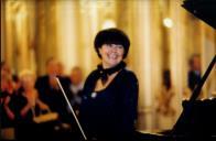 Concerto de Liana Issakadze / Sequeira Costa, na sala da música, no Palácio Nacional de Queluz, durante o Festival de Música de Sintra.