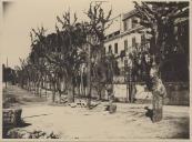 Início das obras na Alameda dos Combatentes da Grande Guerra, Estefânia, Sintra.