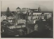 Vista geral do Palácio Nacional de Sintra.