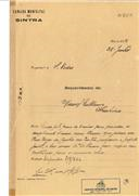 Ampliação de moradia na Rua Veiga da Cunha, Sintra em nome de Manuel Guilherme, com o Processo nº OB 264/1922, com a licença de construção nº 216 de 15/08/1922.