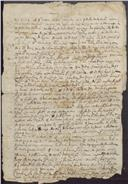 Cédula de testamento passado a Jerónima da Cunha, viúva de Gaspar Pereira.