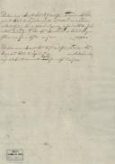 Declaração de pagamentos feitos pela Duquesa de Lafões, para serem lançados no inventário do Marquês de Marialva, D. Pedro.