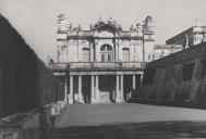 Fachada sul do Pavilhão Robillion no Palácio Nacional de Queluz.