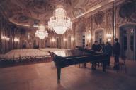 Sala do Trono do Palácio Nacional de Queluz.