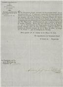 Circular dirigida ao presidente da Câmara Municipal de Belas proveniente de António Joaquim Vilas Boas, chefe da Repartição do Distrito Administrativo, comunicando a existência de uma portaria sobre os emolumentos dos empregados que são livres de maneio.