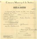Registo de velocípede de marca Cycles Pombal, com o nº 6680, em nome de Manuel José Teixeira da Silva, morador em Galamares.