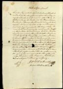 Auto de posse e juramento do cargo do oficio de contador do civel e crime por António Nobre Pereira de Almeida .