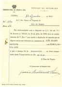 Requerimento para contrair matrimónio de João Soares Batista e Noémia Maria da Luz.    
