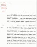 Demarcação dos coutos do Mosteiro de Penha Longa, feita a mando do Infante Dom Pedro, governador do reino de Portugal pelo D. Afonso V e confirmação por sentença do licenciado Cristovão de Abreu, juiz de fora da vila de Sintra com instrumento de posse.