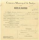 Registo de velocípede de marca Norton, com o nº 7794, em nome de Miguel Ferreira Cardoso, morador em Algueirão.