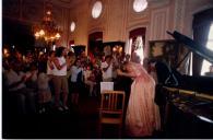 Concerto de Maria José Falcão, Aníbal Lima e Michel Gal durante o Festival de Musica de Sintra, no Palácio Nacional da Pena.