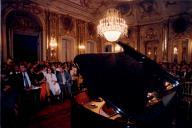 Concerto com Vag Papian e Maxim Vengerov, durante o festival de música de Sintra, na sala de música do Palácio Nacional de Queluz.