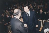 Palestra com a presença do presidente da CMS, Drº. Fernando Seara e Drº. Durão Barroso.