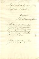 Autos de contas de testamento de Isidoro Luís, morador em Meiranes, freguesia de São Martinho.