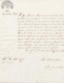 Circular do Secretário Geral da Administração Geral de Lisboa, Pedro José de Oliveira, ao Administrador do Concelho de Sintra, informando que os guardas a cavalo das alfandegas ficam isentos de pagar o imposto pela cavalgadura que tiverem, quando estão ao serviço da fiscalização das alfandegas.