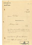 Construção de uma casa em nome de José Dionísio Rocha, com o Processo OB nº 666/1923, com a licença de construção nº 487 de 17/12/1923.