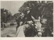Passeando a cavalo.