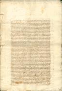 Escritura de compra de uma fazenda no Faião feita por Pedro Birrano, prior da <span class="hilite">igreja</span> de São João Degolado da Terrugem, a João Domingues morador no referido lugar.