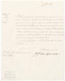 Ofício dirigido ao presidente da Câmara Municipal de Belas proveniente de Joaquim José Dias Lopes de Vasconcelos, secretário geral do Governo Civil, informando sobre a prorrogação do prazo para apresentação do orçamento municipal do ano de 1843/1844.