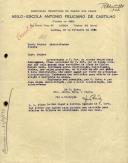 Ofício pela Direção do Asilo Escola António Feliciano de Castilho, ao Administrador do Concelho de Sintra, solicitando que sejam passadas 2 certidões de idade, para efeitos de isenção de matricula do aluno Carlos Manuel Luís e outra para efeito de bilhete de identidade.