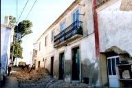 Obras na Via Pública na aldeia do Penedo, Colares.