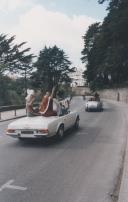 Desfile de automóveis antigos, na Volta do Duche em Sintra.