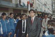 Rui Silva, presidente da Câmara Municipal de Sintra, na celebração do 19.º aniversário da Sociedade Juventude de Queluz.